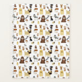 Weiße Hunde Planer (Vorderseite)