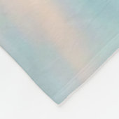 Weiße Hundedecke Fleecedecke (Ecke)