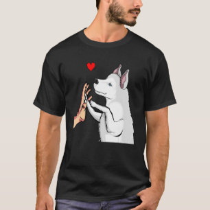 Weiße Husky-Liebe, Niedliche Hunde Mama Girls T-Shirt