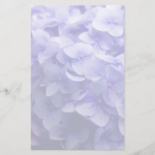 Weiße Hydrangea-Blume Briefpapier