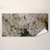 WEISSE HYDRANGEE IM BLOOM BADEHANDTUCH (Badehandtuch)