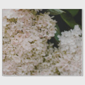 WEISSE HYDRANGEE IM BLOOM GESCHENKPAPIER (Flach)