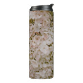 WEISSE HYDRANGEE IM BLOOM THERMOSBECHER (Nach links gedreht)