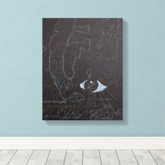 Weiße Ideen und Blackboards 2 Leinwand (Insitu (Holzboden))