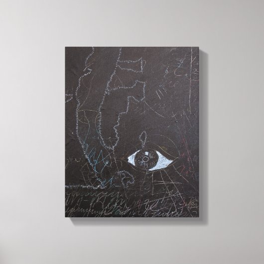 Weiße Ideen und Blackboards 2 Leinwand (Vorderseite)