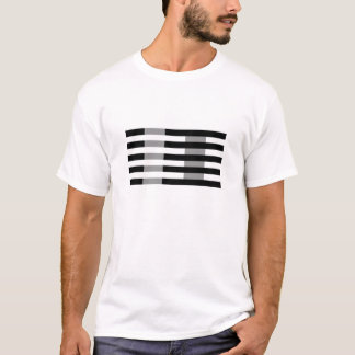 Weiße Illusion T-Shirt