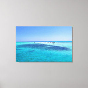 Weiße Insel im Roten Meer Leinwanddruck