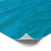 Weiße Insel im Roten Meer Poster (Ecke)
