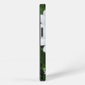 Weiße iPad-Hülle mit Blumen iPhone Hülle (Rechte Seite)