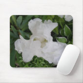 Weiße Iris Mousepad (Mit Mouse)