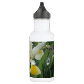 Weiße Iris und Käfer Trinkflasche (Rechts)