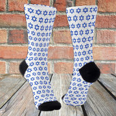 Weiße israelische Socken, patriotische israelische Socken