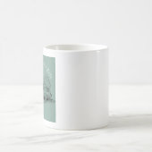 Weiße Kaffeetasse (Mittel)