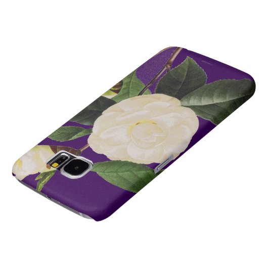 Weiße Kamelie, 1833 Case-Mate Samsung Galaxy Hülle (unten)