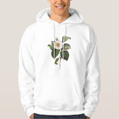 Weiße Kamelie Hoodie (Vorderseite)