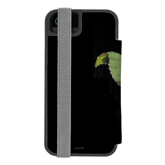 Weiße Kamelie Incipio iPhone Geldbeutel-Hülle (Folio Rückseite)