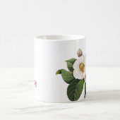 Weiße Kamelie Kaffeetasse (Mittel)