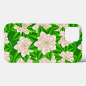 Weiße Kamelien und grüne Blätter Case-Mate iPhone Hülle (Rückseite (Horizontal))