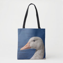Weiße kanadische Gans Tasche