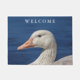 Weiße kanadische Gänse Fußmatte