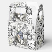 Weiße Kaninchen-Alice im Wunderland Geschenkschachtel (Geöffnet)
