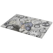 Weiße Kaninchen-Alice im Wunderland Schneidebrett (Ecke)