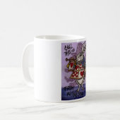WEISSE KANINCHEN Alice im Wunderland-Tasse Kaffeetasse (Vorderseite Links)
