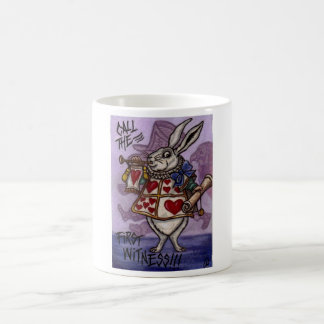 WEISSE KANINCHEN Alice im Wunderland-Tasse Kaffeetasse