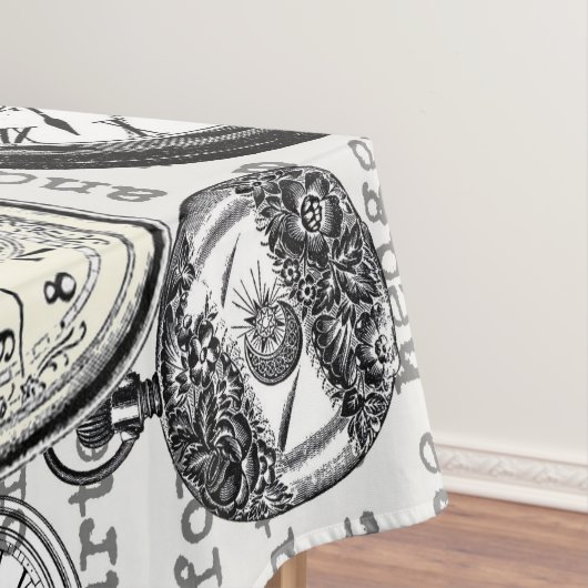 Weiße Kaninchen-Alice im Wunderland Tischdecke (Beispiel)