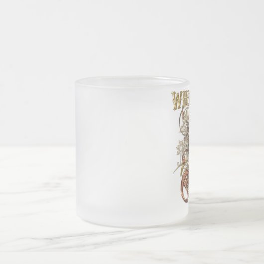 Weiße Kaninchen Carnivale Art (Goldversion) Mattglastasse (Mittel)