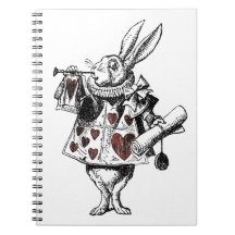 Weiße Kaninchen der Herzen - Alice im Wunderland