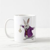 Weiße Kaninchen-Tasse Kaffeetasse (Links)