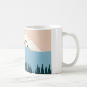 Weiße Kappen Kaffeetasse