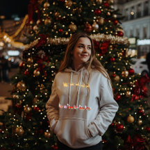 Weiße Kapuzenpullover für Frauen