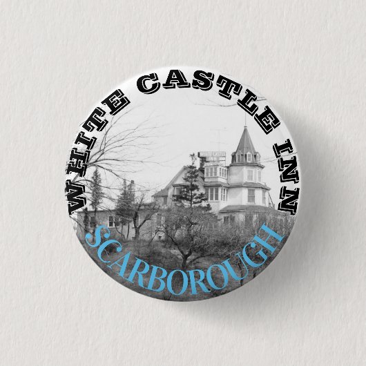 WEISSE KASTLE INN - SCARBOROUGH BUTTON (Vorderseite)