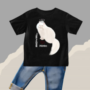 Weiße Katze Baby T-shirt