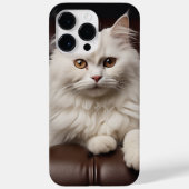 Weiße Katze Case-Mate iPhone Hülle (Rückseite)
