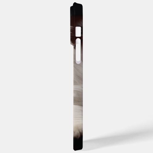 Weiße Katze Case-Mate iPhone Hülle (Rückseite / Links)