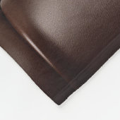 Weiße Katze Fleecedecke (Ecke)