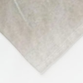 Weiße Katze Fleecedecke (Ecke)