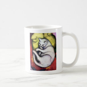Weiße Katze, Franz Marc Kaffeetasse