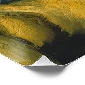 Weiße Katze, Franz Marc Poster (Ecke)