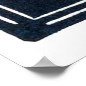 Weiße Katze, Julie de Graag Poster (Ecke)