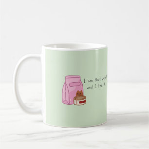 Weiße Katze Lady und Stolz Diese Tasse des Katze