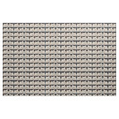 weiße Katze mit blauen Augen bedruckt Stoff (Fat Quarter (45,7 x 55,9 cm))