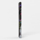 Weiße Katze mit Butterfly Bell Jar Case-Mate iPhone Hülle (Hinten/Rechts)