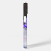 Weiße Katze mit Lila Blume Collar Painting Case-Mate iPhone Hülle (Rückseite / Rechts)