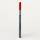 WEISSE KATZE MIT ROTER SCHALTFLÄCHE Case-Mate iPhone HÜLLE (Hinten/Rechts)