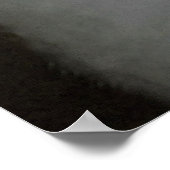 Weiße Katze Poster (Ecke)