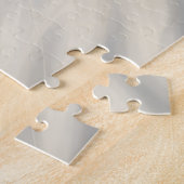 Weiße Katze Puzzle (Seite)